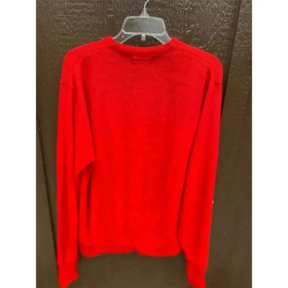 Red Cardigan Sweater - Picture 2 of 3